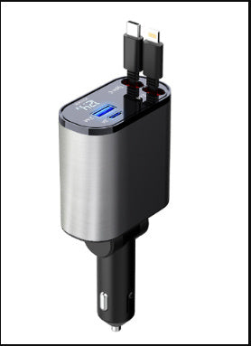 4-in-1 Retractable Car Charger Pro™
