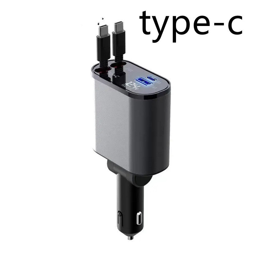 4-in-1 Retractable Car Charger Pro™